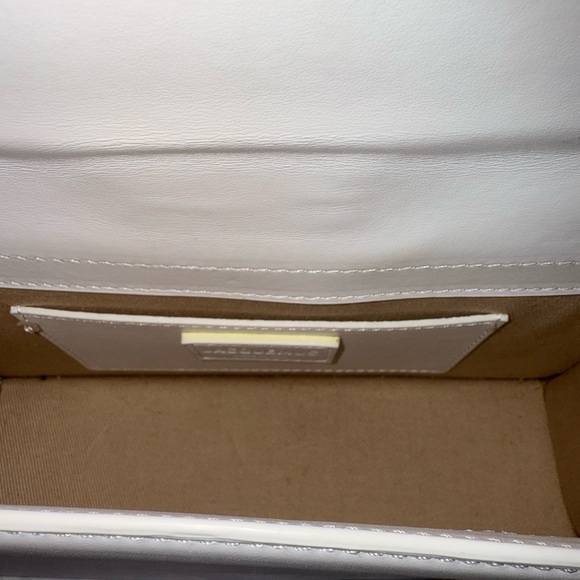 Jacquemus Le Chiquito Long Bag – White Leather with Gold Hardware - Picture 6 of 6